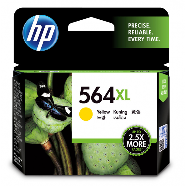 HP CB325WA NO.564XL 原廠高容量黃色墨水匣